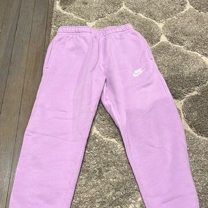 purple nike pants